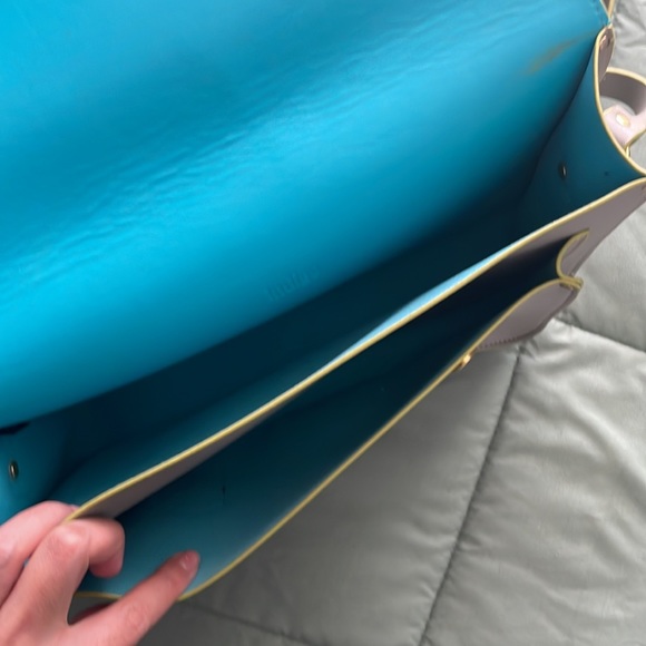 Indigo Gray Bookbag/Satchel - Picture 6 of 11